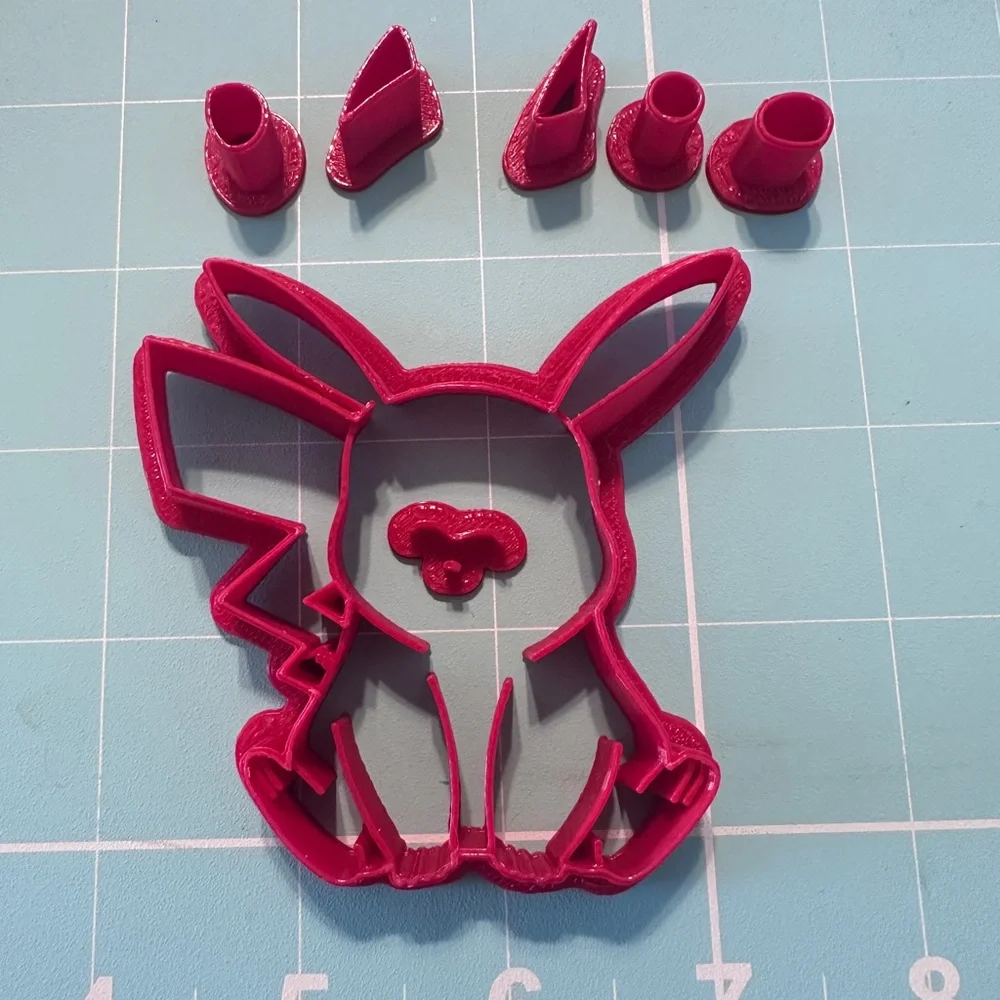 Pokémon Pikachu Cookie/Fondant Cutter 3”